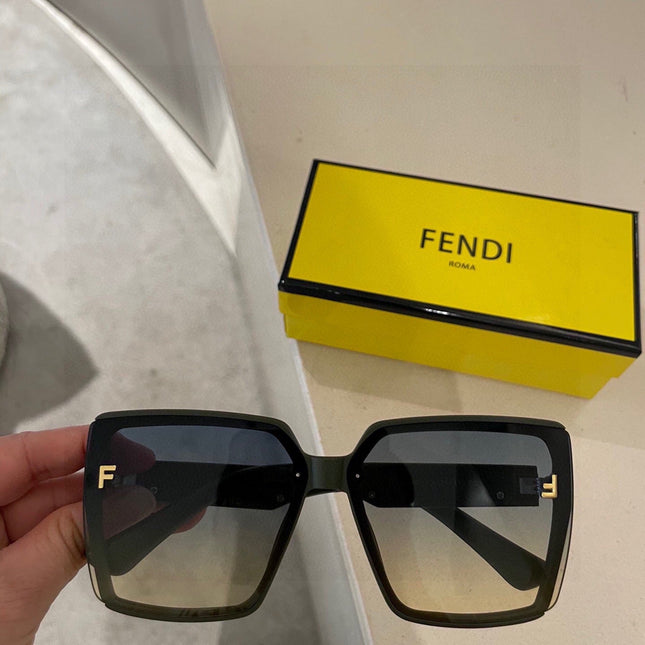 FIRST CRYSTAL SQUARE FRAME SUNGLASSES 2209 IN ACETATE