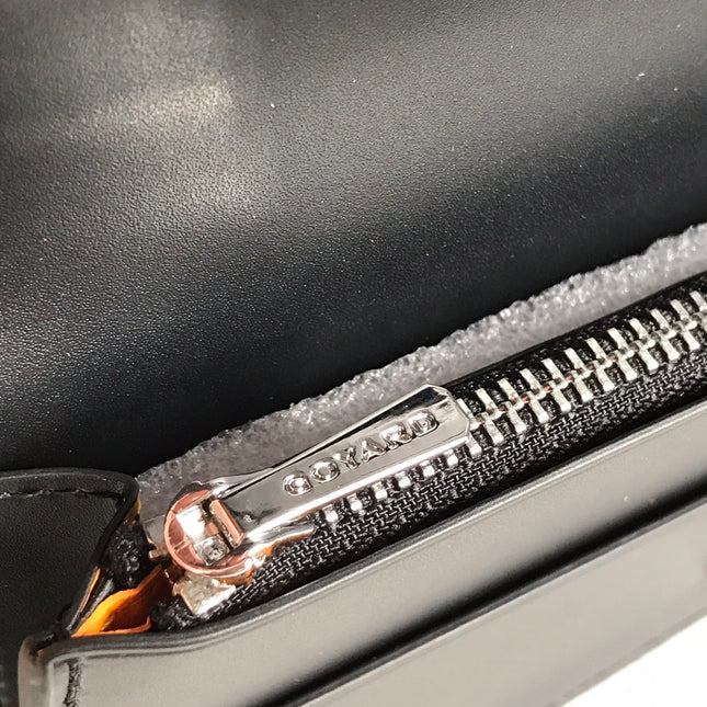 RICHELIEU WALLET 19 IN BLACK GOYARDINE CANVAS