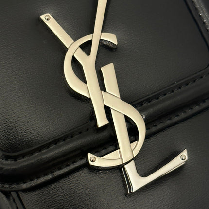 SOLFERINO 18 BLACK CALFSKIN PHONE BAG