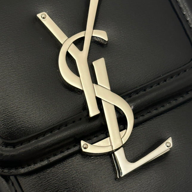 SOLFERINO 18 BLACK CALFSKIN PHONE BAG