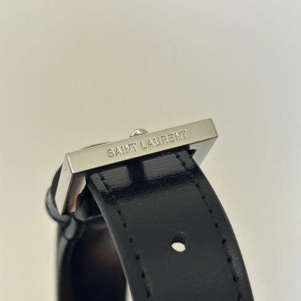 SOLFERINO 18 BLACK CALFSKIN PHONE BAG