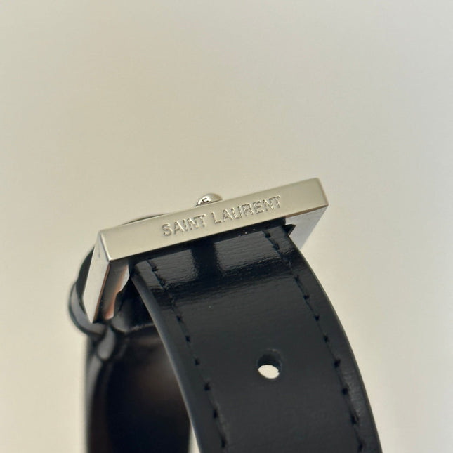 SOLFERINO 18 BLACK CALFSKIN PHONE BAG