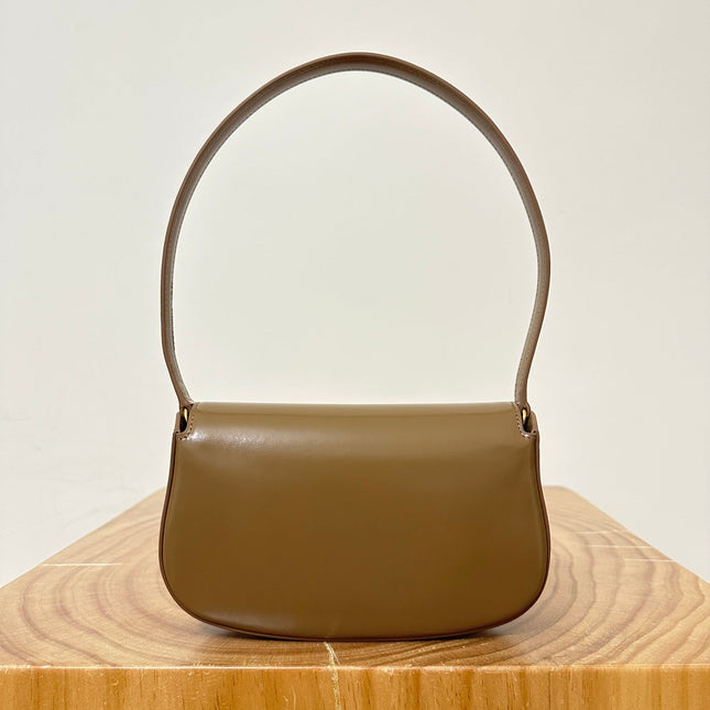 VOLTAIRE 17 CARAMEL BROWN CALFSKIN BAG