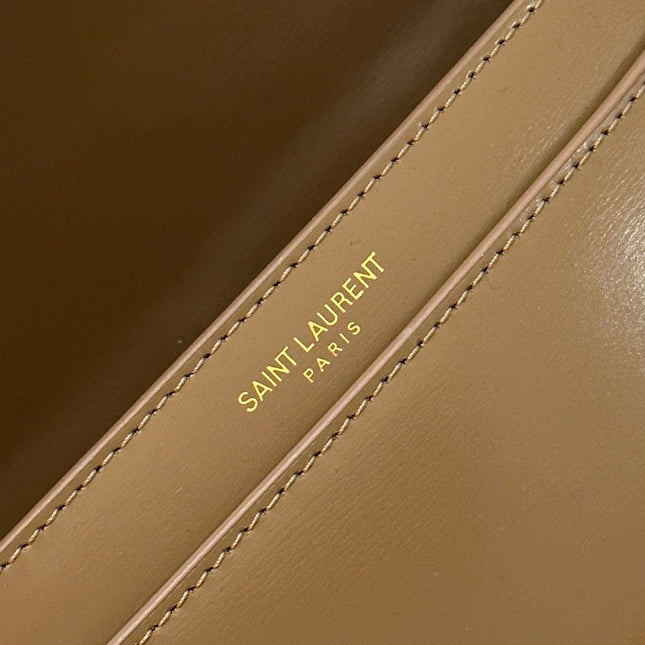 VOLTAIRE 17 CARAMEL BROWN CALFSKIN BAG
