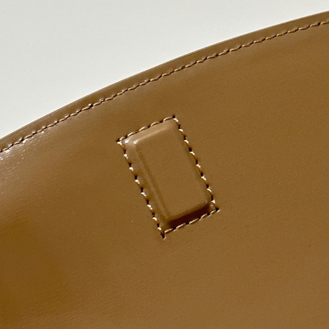 VOLTAIRE 17 CARAMEL BROWN CALFSKIN BAG