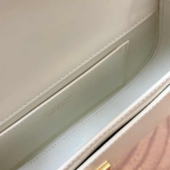 VOLTAIRE 17 WHITE CALFSKIN BAG