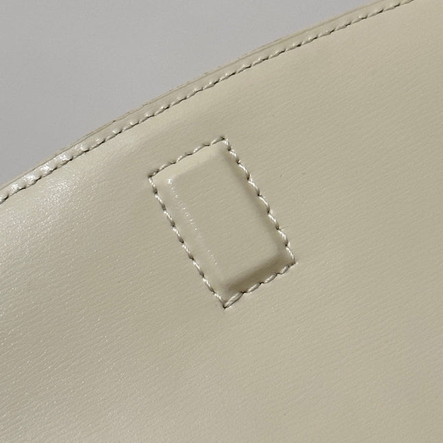 VOLTAIRE 17 WHITE CALFSKIN BAG