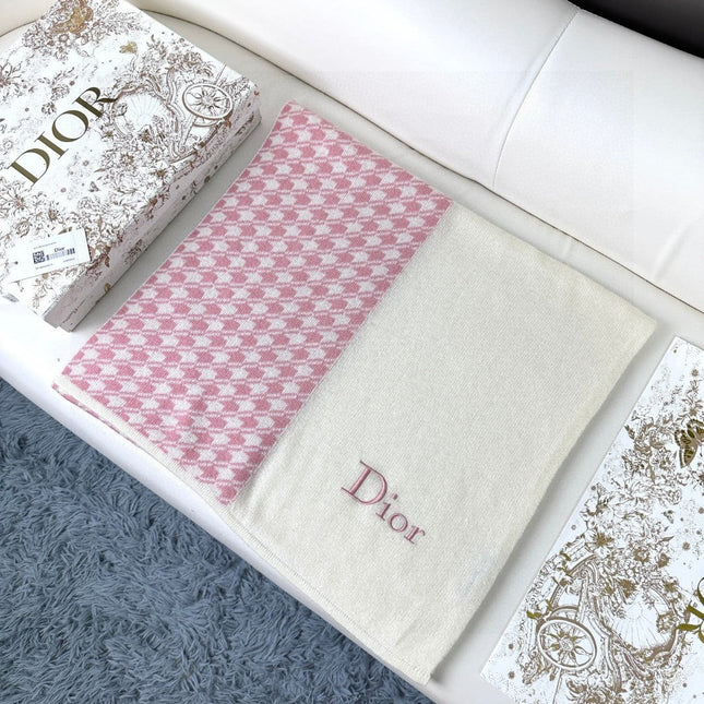 SCARF 190 CM IN BABY PINK MIX BEIGE CARO CASHMERE 388126