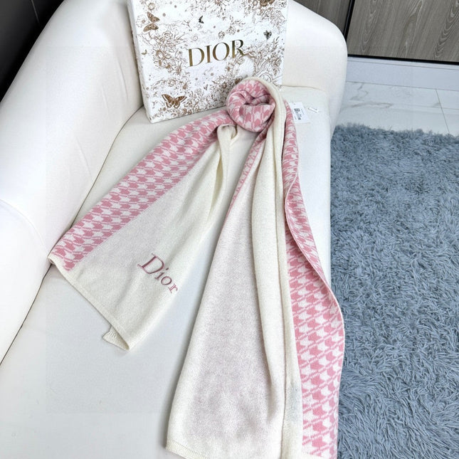 SCARF 190 CM IN BABY PINK MIX BEIGE CARO CASHMERE 388126