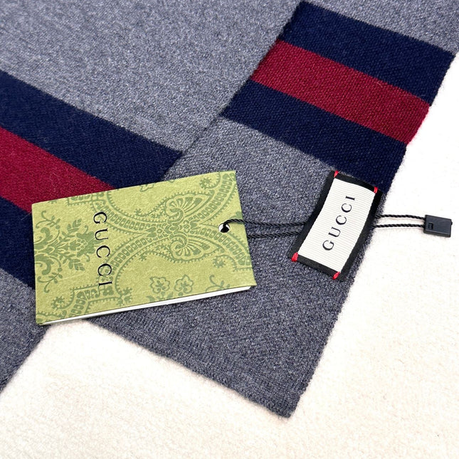 SCARF 180 CM IN SHARK GRAY CASHMERE 398451