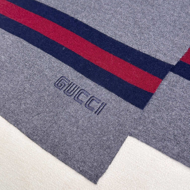 SCARF 180 CM IN SHARK GRAY CASHMERE 398451