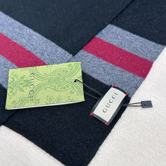 SCARF 180 CM IN BLACK CASHMERE 398453