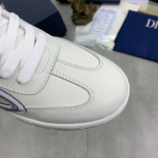 CD HOMME SNEAKERS WHITE CALFSKIN