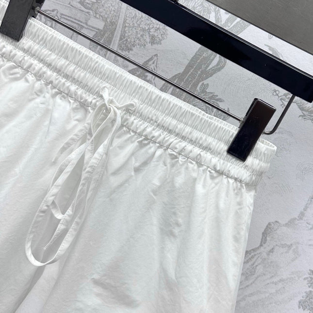 GUCCI 25S HIGH-WAIST DRAWSTRING SHORTS 264650