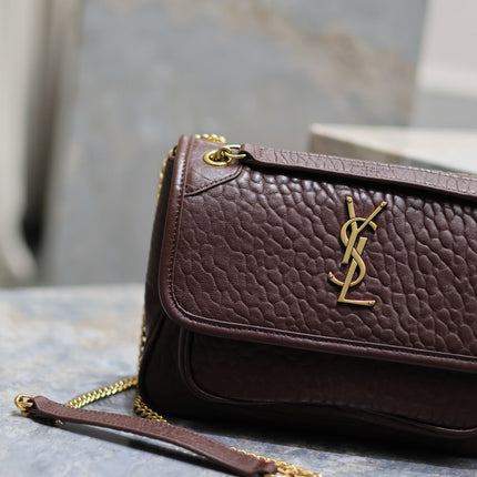 JAMIE POCHON 38 IN ARMY GREEN LAMBSKIN GOLD HARDWARE