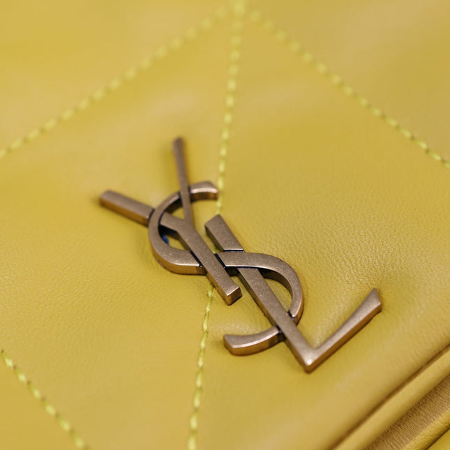 JAMIE 4.3 MINI BAG 20 IN MUSTARD YELLOW LAMBSKIN COPPER HARDWARE