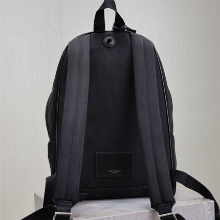CITY BACKPACK 35 IN BLACK CANVAS