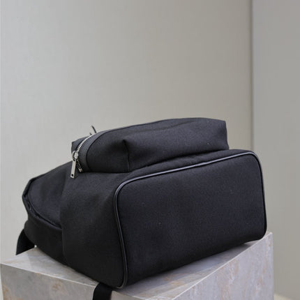 CITY BACKPACK 35 IN BLACK CANVAS