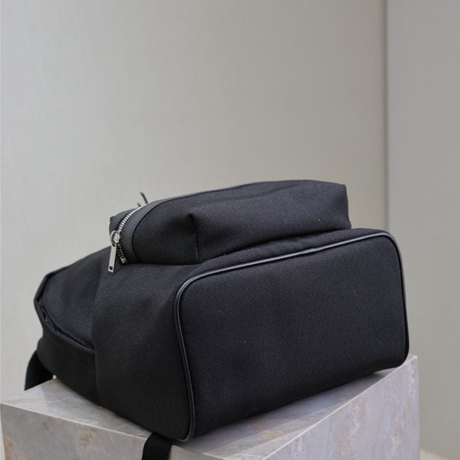 CITY BACKPACK 35 IN BLACK CANVAS