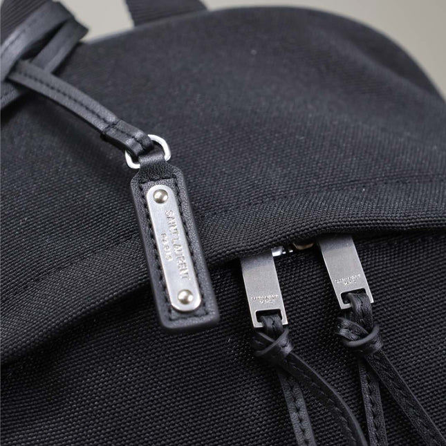 CITY BACKPACK 35 IN BLACK CANVAS