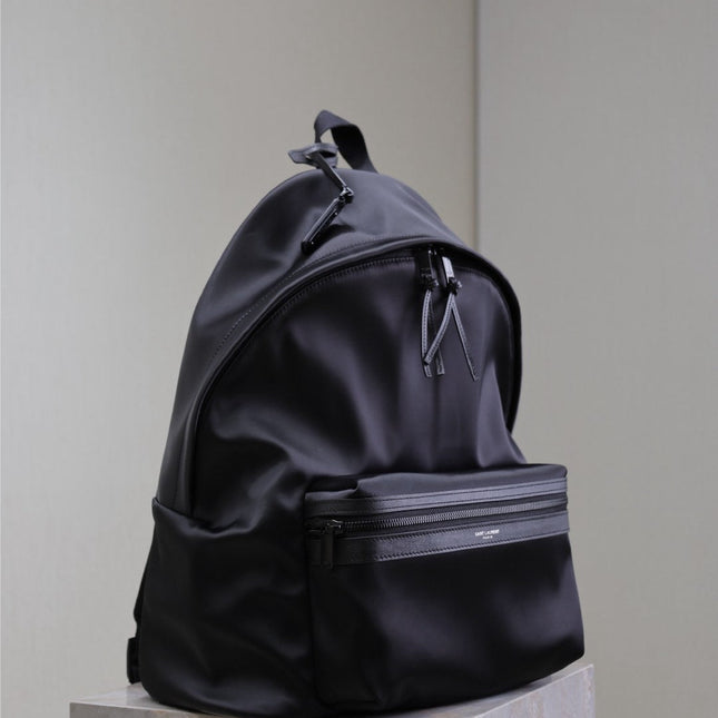 CITY BACKPACK 38 IN BLACK SILK