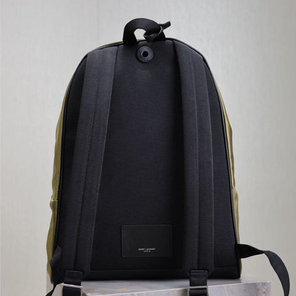 CITY BACKPACK 38 IN MOSS GREEN SILK