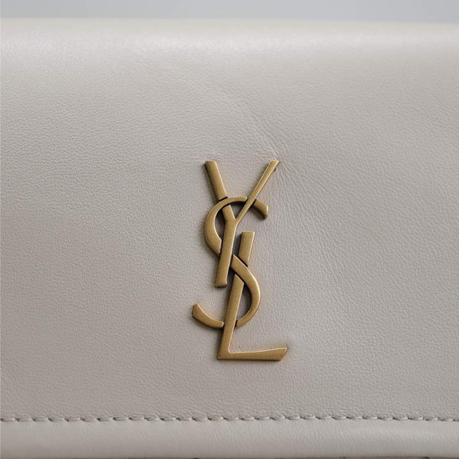 MINI NOLITA BAG 18 IN WHITE LAMBSKIN COPPER HARDWARE