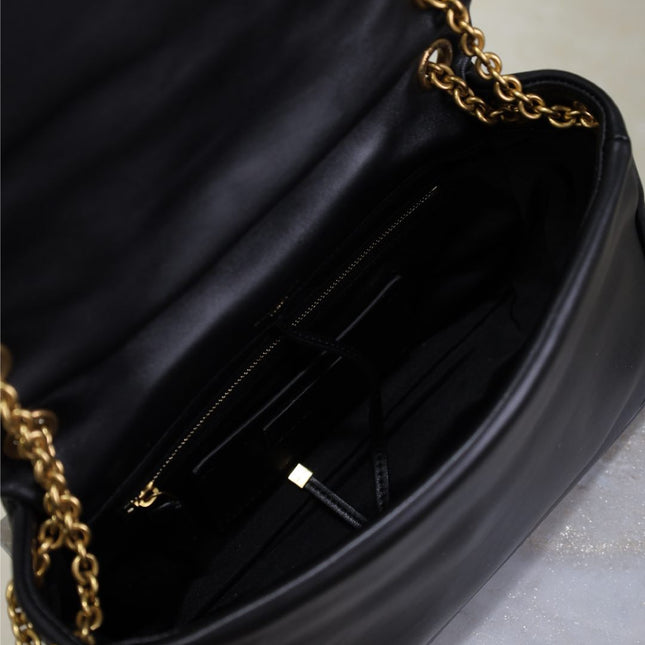 JAMIE 4.3 SMALL BAG 25 IN BLACK LAMBSKIN GOLD HARDWARE