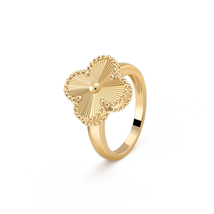 CLOVER GOLD RING