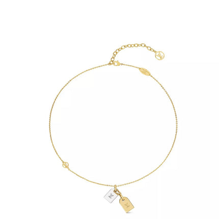LV GOLD AND SILVER DOUBLE BRAND GOLD BRACELET